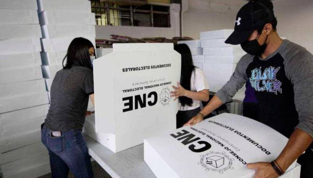 CNE 9 nuevos partidos elecciones de 2025