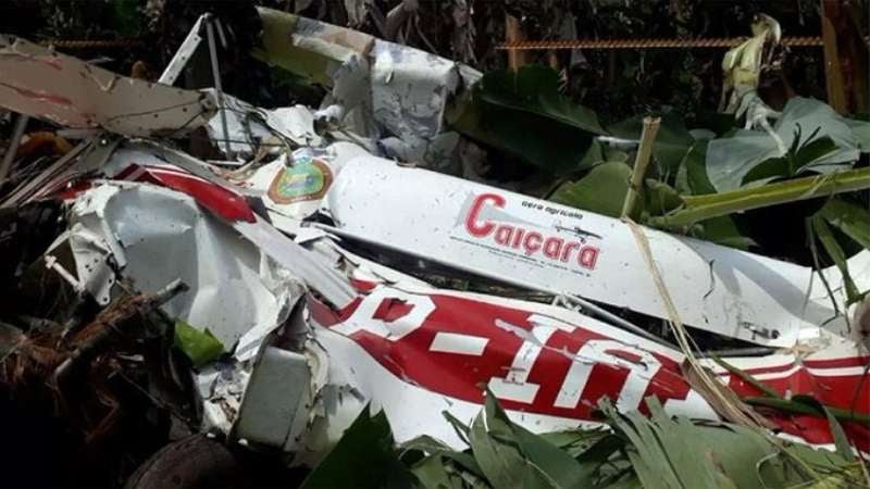 Accidente de avión en Brasil