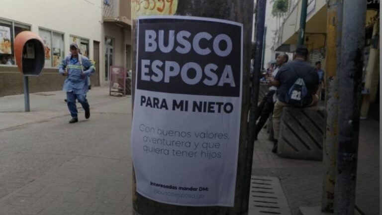 abuela busca novia a su nieto