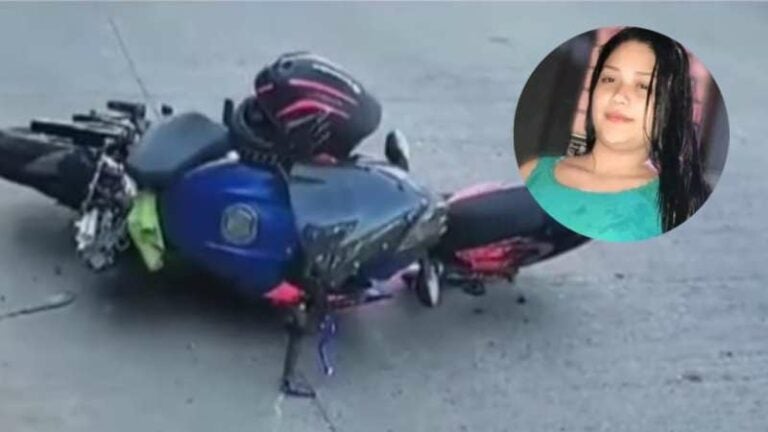 Accidente de motocicletas en Copán