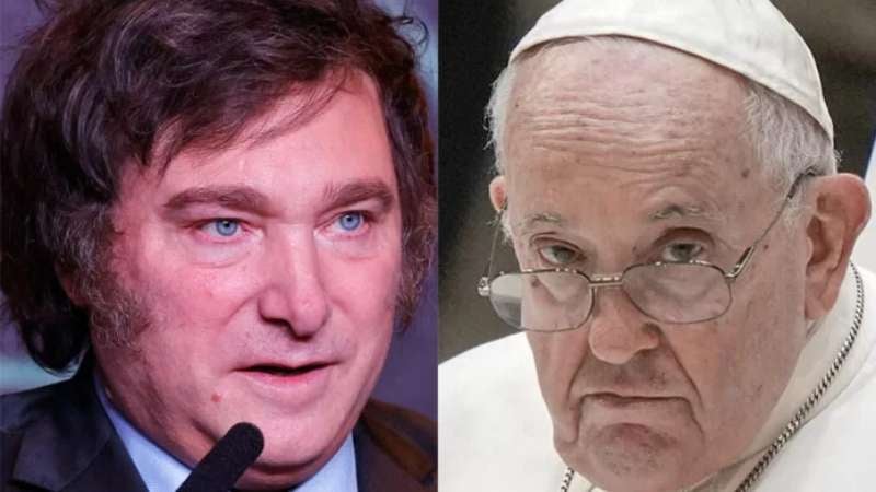 Milei invita al papa a Argentina