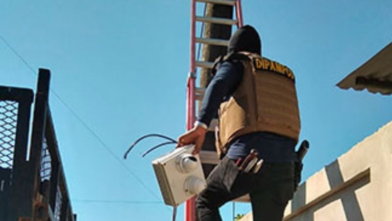 Detectan red de cámaras de vigilancia de la MS-13 en Cortés