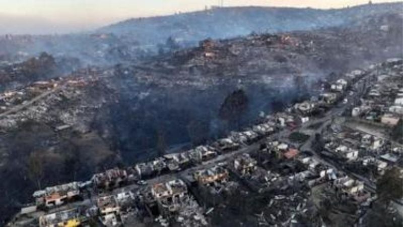 Registran al menos 46 muertes por incendios forestales en Chile