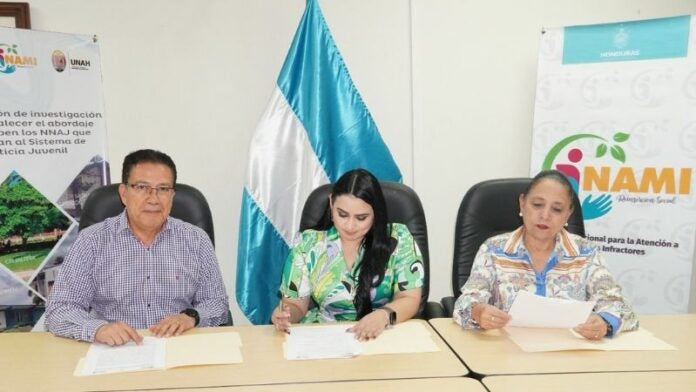 Inami renueva convenio con proyecto victoria para atender a la niñez infractora en rehabilitación