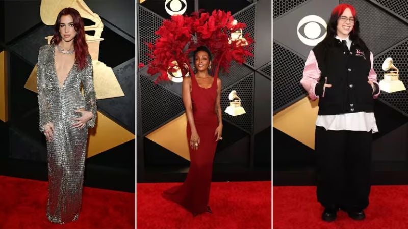 Todos los looks de las celebridades en la alfombra roja de los Grammy Awards 2024
