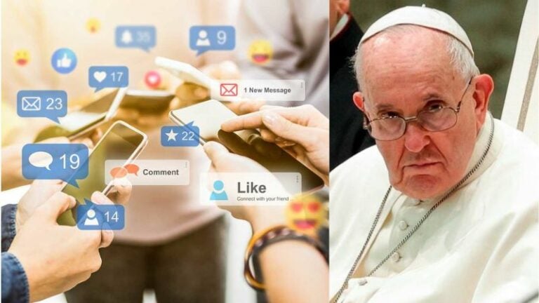 Papa Francisco pide a juventud dejar de influenciarse por "likes" y "fallowers"