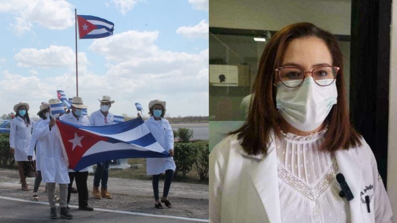 Médicos cubanos a Honduras