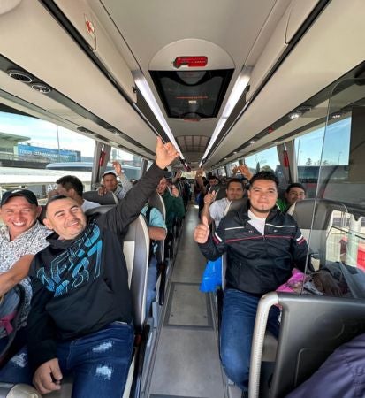 Arriban a España hondureños para trabajar bajo convenio binacional