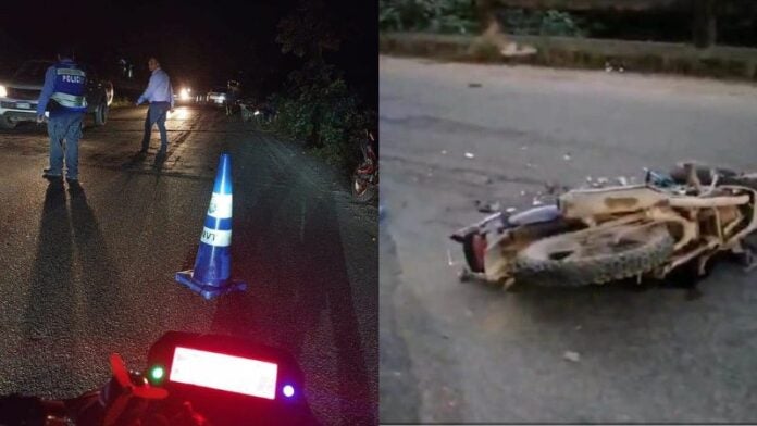 Motociclista atropellado en la CA-13