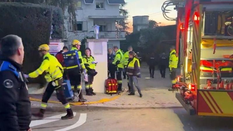 Mueren mujeres incendio España