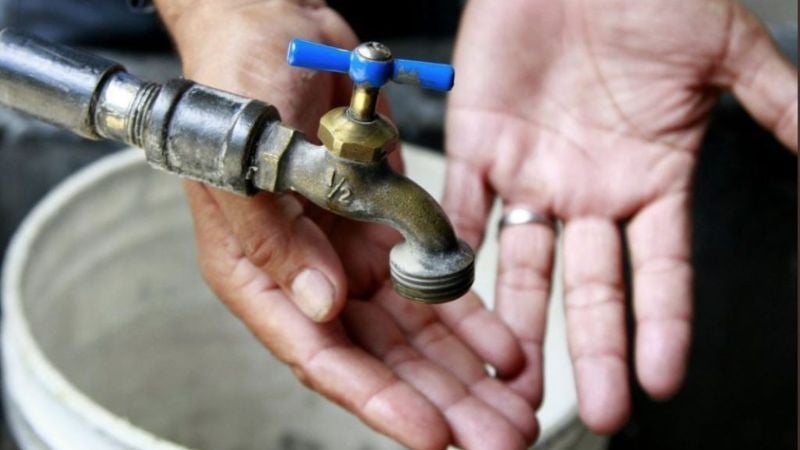 Advierten desabastecimiento del 30% de agua para el Distrito Central