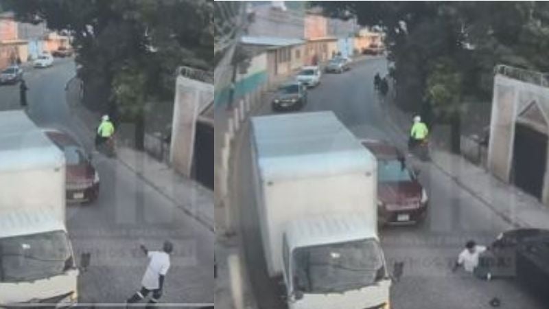 VIDEO| Captan momentos atropellamiento en col. Brisas del Valle, TGU