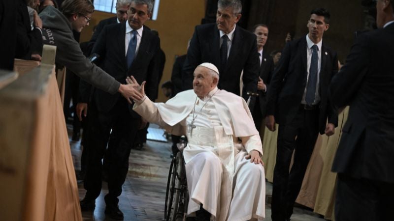 Papa anula audiencias gripe