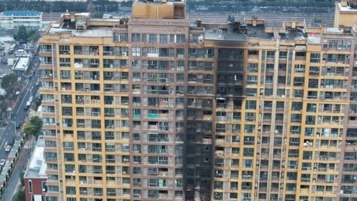 Muertos incendio edificio China