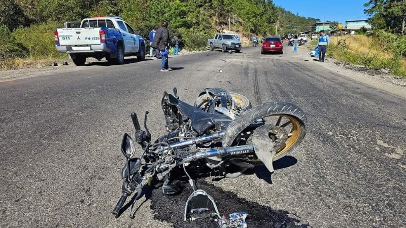 Motociclista pierde la vida en el km 19 de TGU a Danlí