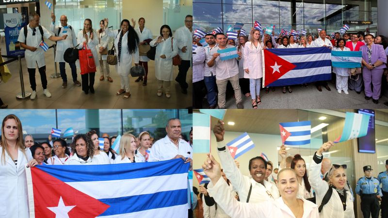 Llegan Honduras médicos cubanos