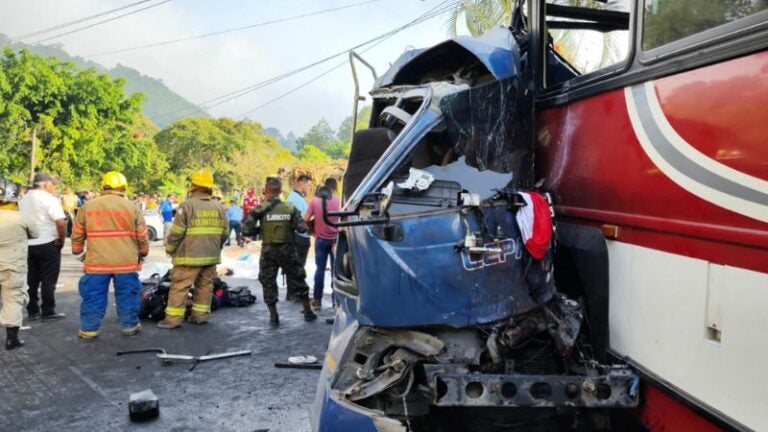 accidente en Copán