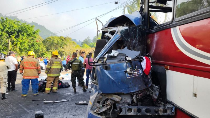 Identifican a 15 de las víctimas mortales del accidente en Copán