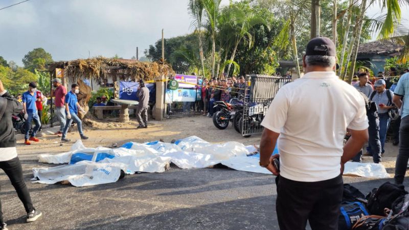 Identifican a 15 de las víctimas mortales del accidente en Copán