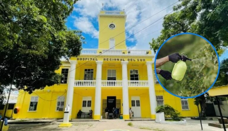 Joven de 19 años muere en el Hospital General del Sur tras ingerir herbicida