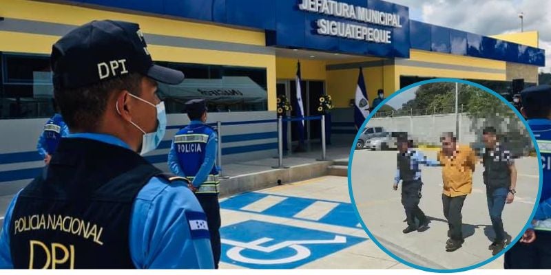 Arrestan a un hombre por violencia doméstica en Siguetepeque
