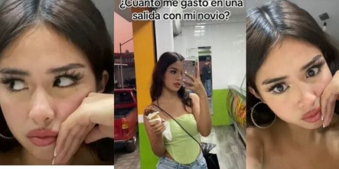 Joven presume que no gasta ni un peso cuando sale con su novio