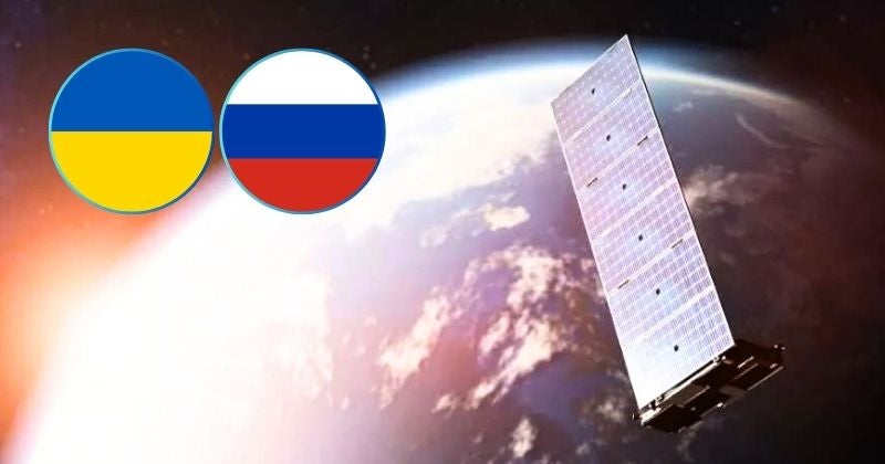 La inteligencia ucraniana afirma que Rusia usa los satélites de Starlink.