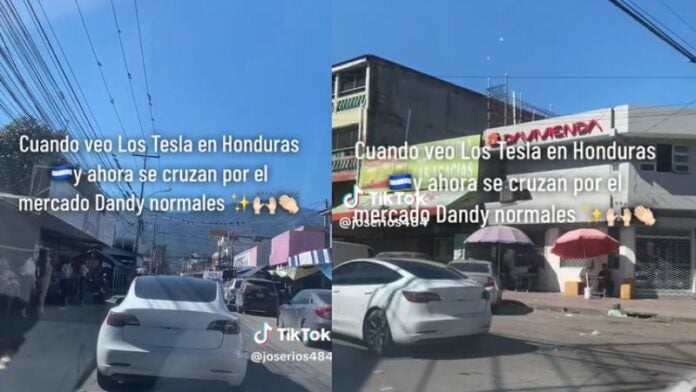 Captan Tesla mercado El Dandy