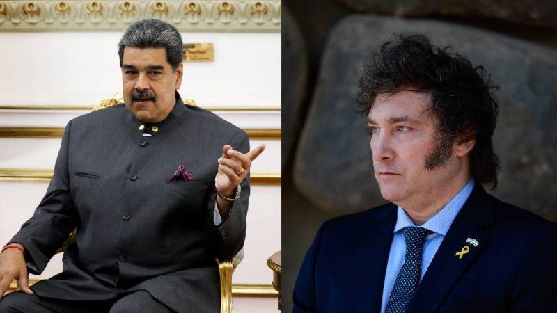 Nicolás Maduro acusa Javier Milei