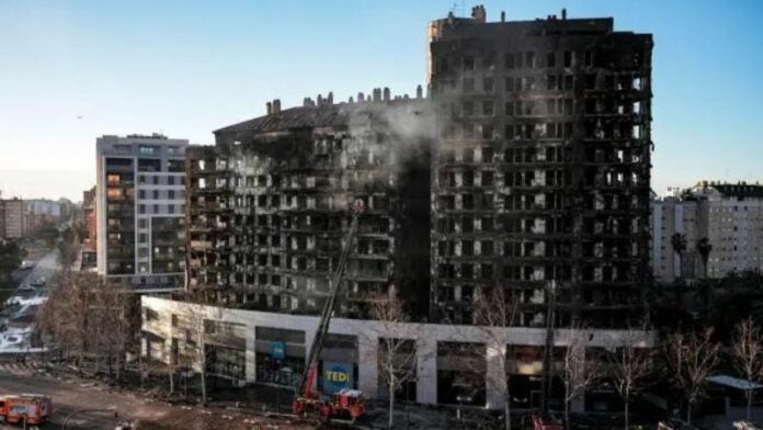 incendio edificio España