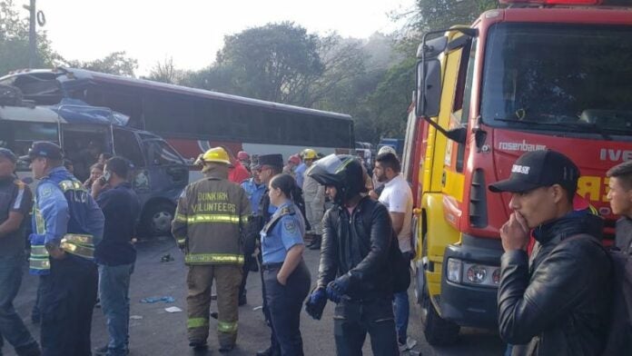 tragedia vial Copán