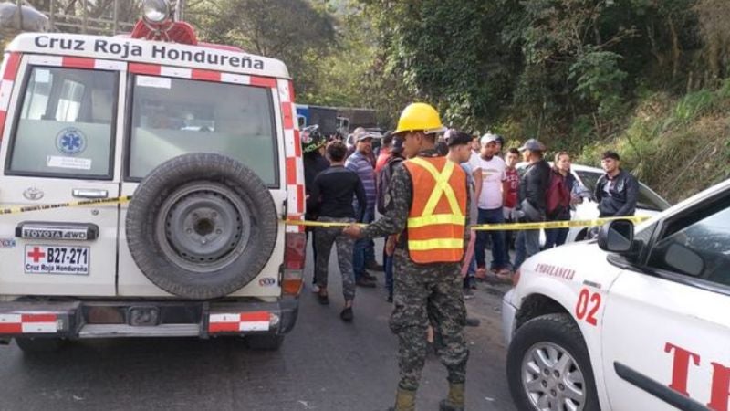 Paciente en SPS por accidente en Copán
