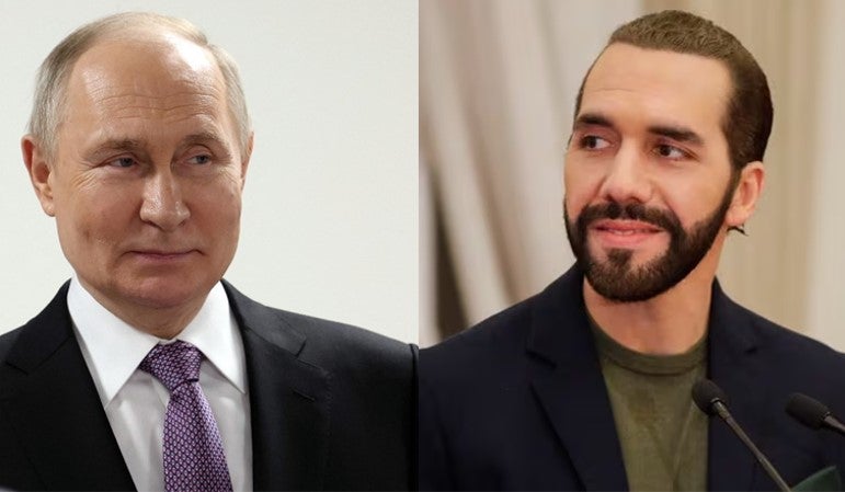 Putin y Bukele