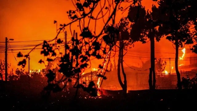51 muertos incendio en Chile