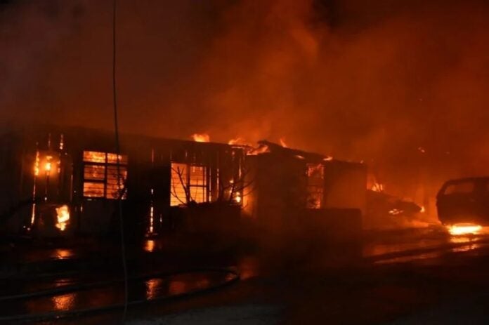 hondureño muere calcinado en un incendio