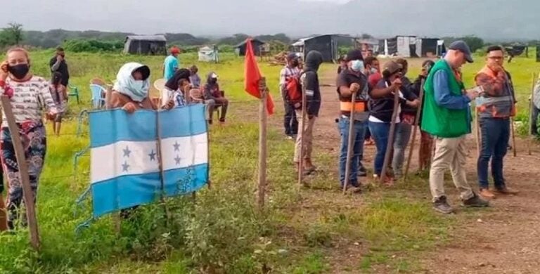 Conflicto de invasiones de tierras