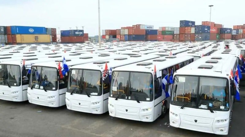 Honduras adquirir buses de Rusia