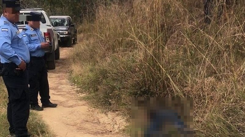 Hallan muerto a joven desaparecido en Lepaguare, Olancho