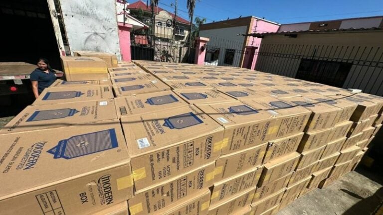 Entre 2022 y 2023 se decomisaron más de 78 millones de cigarrillos: Aduanas