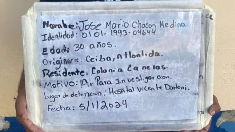 Al fallecido ya lo habían detenido.
