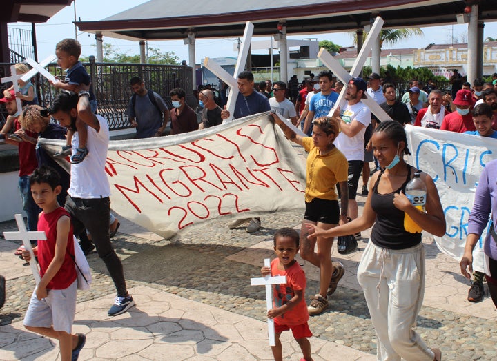 Viacrucis migrante 
