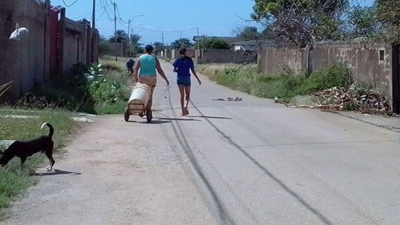 escasez de agua en Sabanagrande