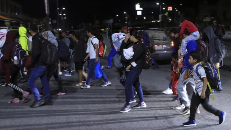 Migrantes cruzaron Honduras enero febrero