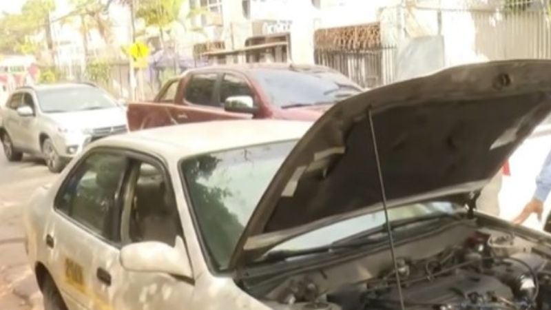 Conductor taxi muerto Tegucigalpa