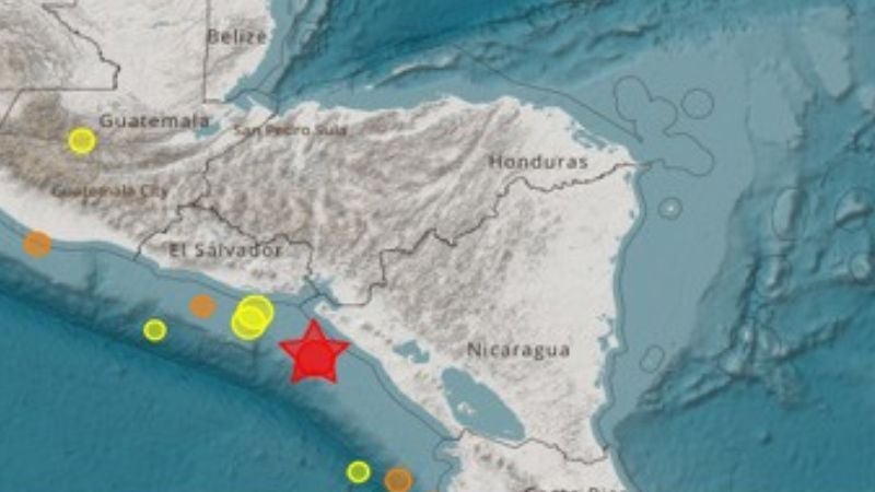 Sismo de 5.5 sacude la zona sur de Honduras