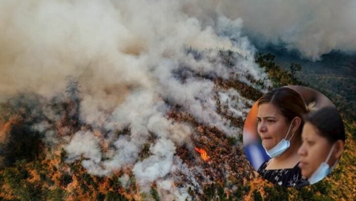 Instan uso mascarilla incendios