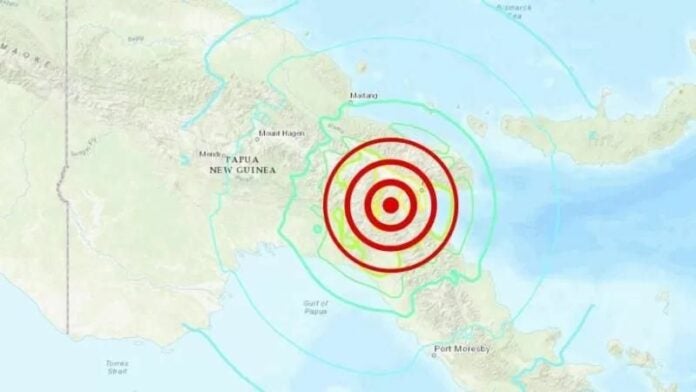 Terremoto en Papúa Nueva Guinea