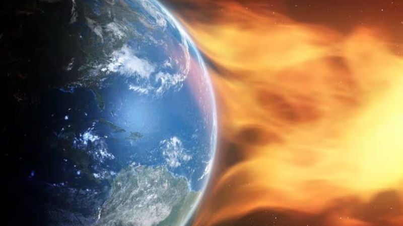 tormenta geomagnética de una erupción solar ha golpeado la Tierra
