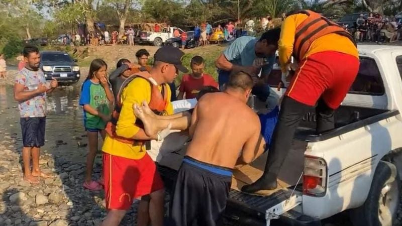 Hombre muere ahogado luego de un infarto en Santa Rita, Yoro