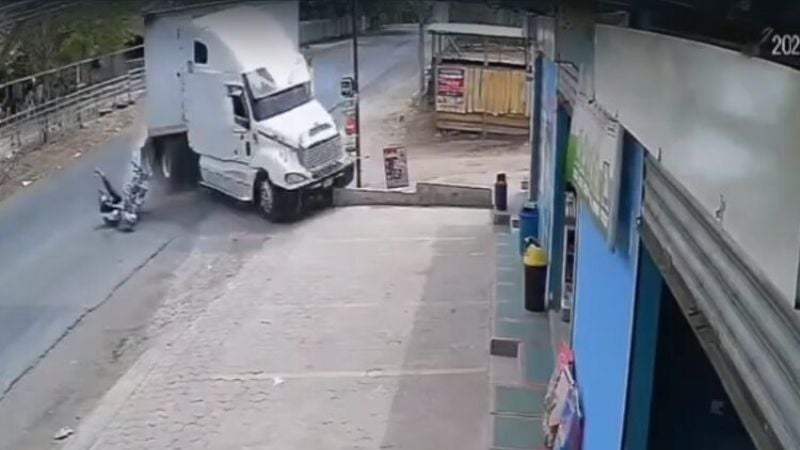 Accidente en El Salvador